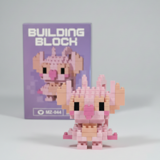 Mini Angel Stitch Figür 3D Puzzle – Mini Yapı Oyuncağı