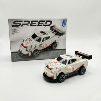 Mini Lego Çek-Bırak Spor Araba Yapım Seti