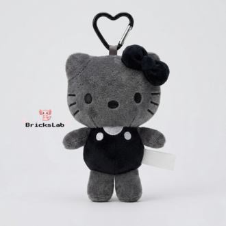 Hello Kitty Peluş Anahtarlık – Black Edition