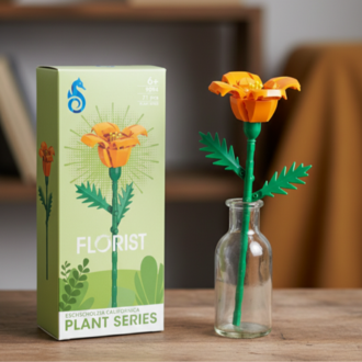 Brick Çiçek Eschscholzia – Canlı Turuncu Set