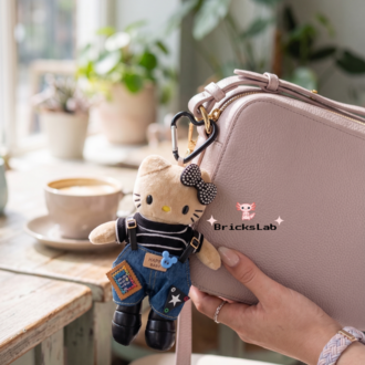 Hello Kitty Peluş Anahtarlık – Urban Denim