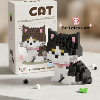 Smokin Kedi Bricks Yapım Seti