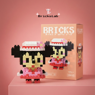 Minnie Mouse - Mini Bricks Disney Figürü