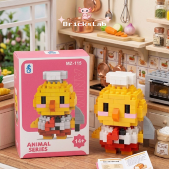 Mini Bricks Aşçı Civciv