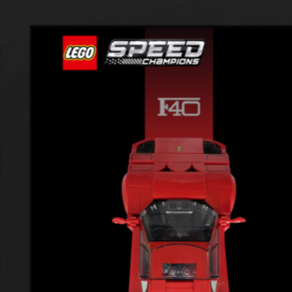 LEGO® Ferrari Limited Edition 3'lü Çerçeve (55x28 cm) | Brix Frames