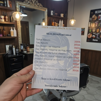 Kişiye Özel Alüminyum Tablo