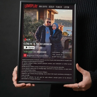 Kişiselleştirilmiş Netflix Tasarımlı Tablo