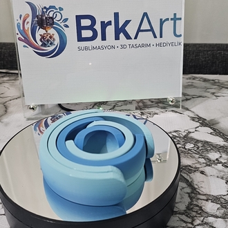 BrkArt ZenLoop Stres Giderici Fidget Oyuncak