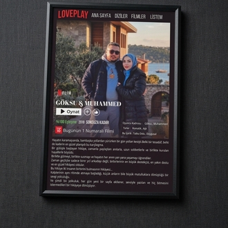 Kişiselleştirilmiş Netflix Tasarımlı Tablo