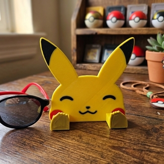Pikachu Çocuk Gözlük Standı - Sevimli Masaüstü Düzenleyici & Hediye