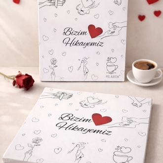 Polabook Anı Defteri – Fotoğraf + Sticker +Beyaz Kalem Hediyeli!