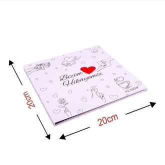 Polabook Anı Defteri – Fotoğraf + Sticker +Beyaz Kalem Hediyeli!