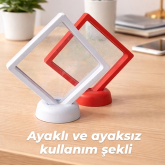 Dekoratif 3D Yüzen Çerçeve