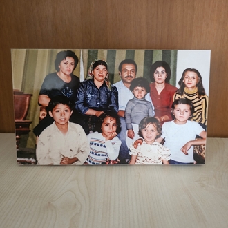 Kişiye Özel Nostaljik Aile Tablosu