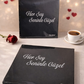 Polabook Anı Defteri – Fotoğraf + Beyaz Kalem Hediyeli!