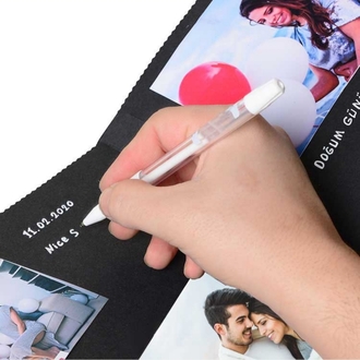 Polabook Anı Defteri – Fotoğraf + Sticker +Beyaz Kalem Hediyeli!