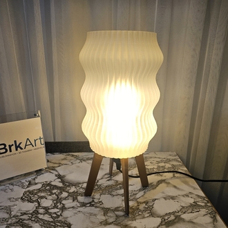 3D Baskı Premium Tasarım Abajur