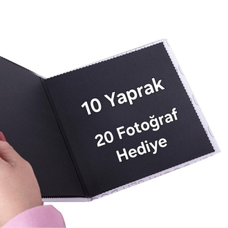 Polabook Anı Defteri – Fotoğraf + Sticker +Beyaz Kalem Hediyeli!