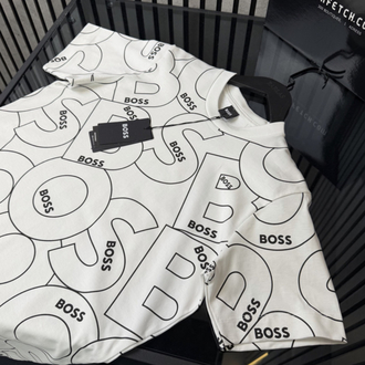 BOSS PREMİUM T-SHIRT FULL BASKI DETAY