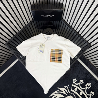 BURBERRY PARAŞÜT VE CEP DETAY PREMİUM T-SHIRT