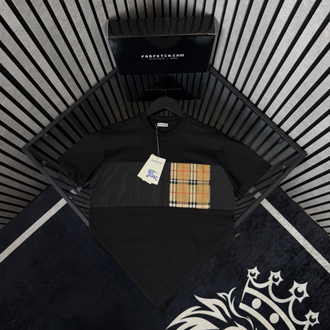 BURBERRY PARAŞÜT VE CEP DETAY PREMİUM T-SHIRT