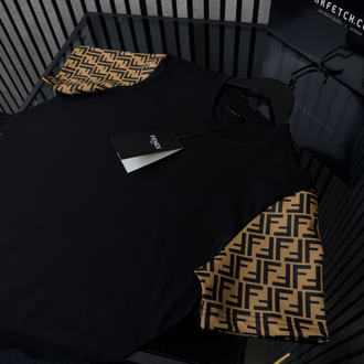 FENDİ KOL DETAY PREMİUM T-SHIRT