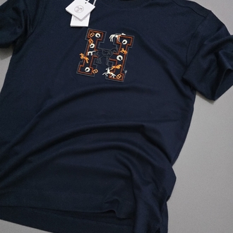 Erkek Normal Fit Tshirt Lacivert 