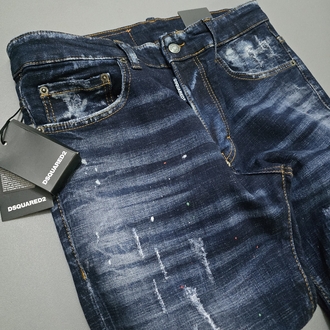 Erkek Slim Fit Kot Pantolon DSQ2