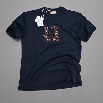 Erkek Normal Fit Tshirt Lacivert 