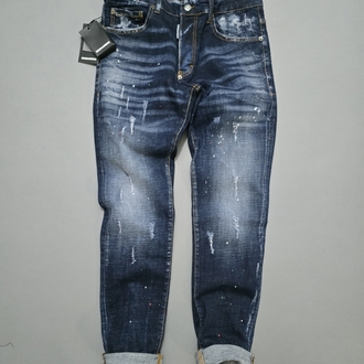 Erkek Slim Fit Kot Pantolon DSQ2