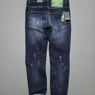 Erkek Slim Fit Kot Pantolon DSQ2