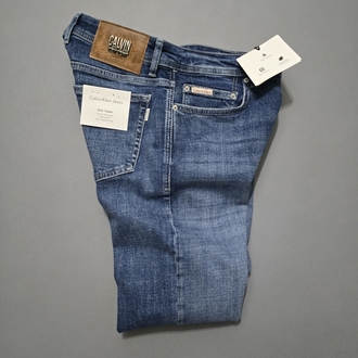 Erkek Slim Fit Kot Pantolon CKMJ