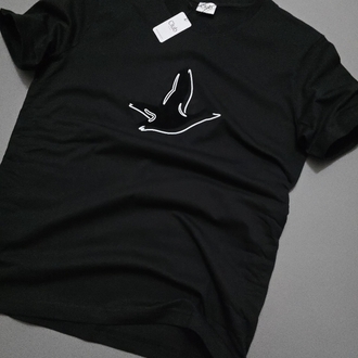 Erkek Normal Fit Tshirt Siyah