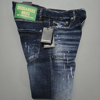 Erkek Slim Fit Kot Pantolon DSQ2