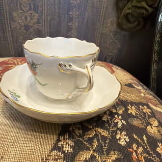 Meissen damgalı fincan