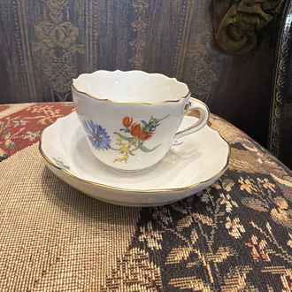 Meissen damgalı fincan
