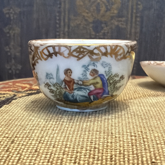 Meissen koleksiyonluk minyatür fincan