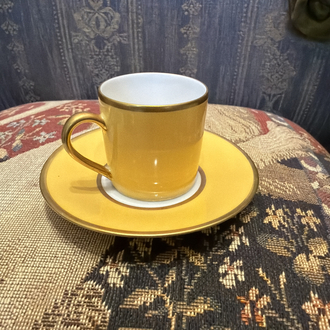 Limoges sarı fincan