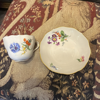 Meissen damgalı fincan