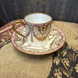 Limoges özel koleksiyon saray fincanı