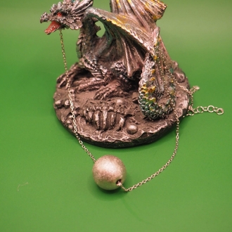 Dragon Eye Silver Necklace