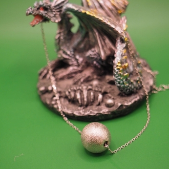 Dragon Eye Silver Necklace