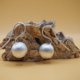 Dragon Eye Silver Earring
