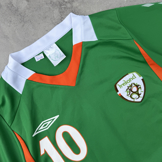 Vintage Vintage orijinal İrlanda Robbie Keane 2006-08 forma !