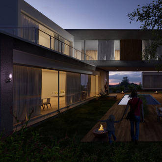 Gerçekçi dış mekan render 1
