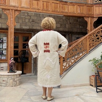 İşlemeli Antika Kaftan
