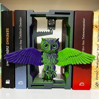 Baykuş Ayarlanabilir Kitap Tutucu