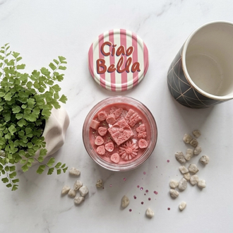 Pink Velvet Soya Mum