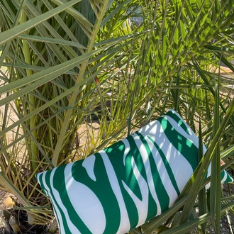 Jungle Breeze 50X30 Dikdörtgen Kırlent Kılıfı – Modern Dekoratif Yastık Kılıfı