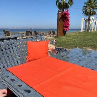 Red Palm 45x45 Kırlent Kılıfı
